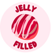 Jelly filled donut